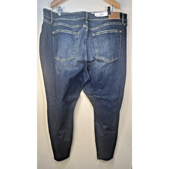 JUDY BLUE Women's Jeans Sz 24W BLUE Mid Rise Skinny Fit Stretch Dark Stone NWT - Picture 4 of 14